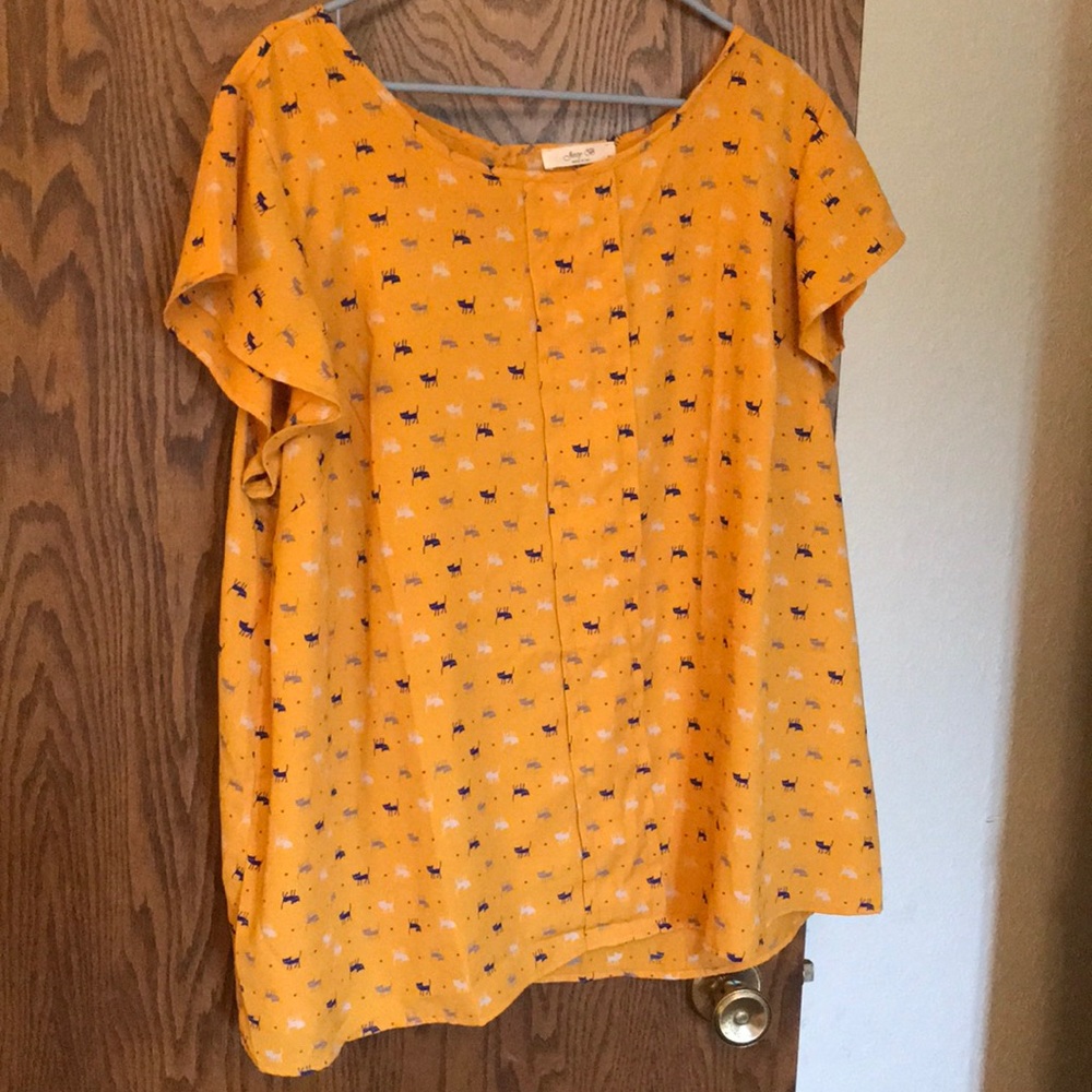 Modcloth cats top
